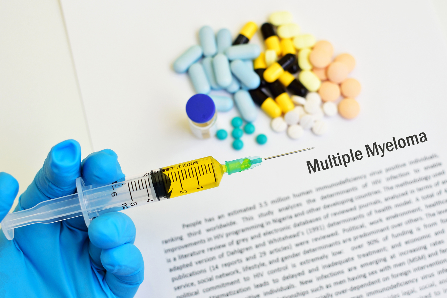Various Symptoms and Stages of Multiple Myeloma